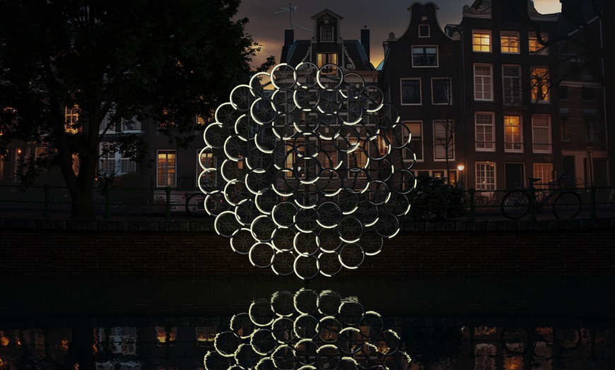 Image 5: Amsterdam Light Festival vanaf het water