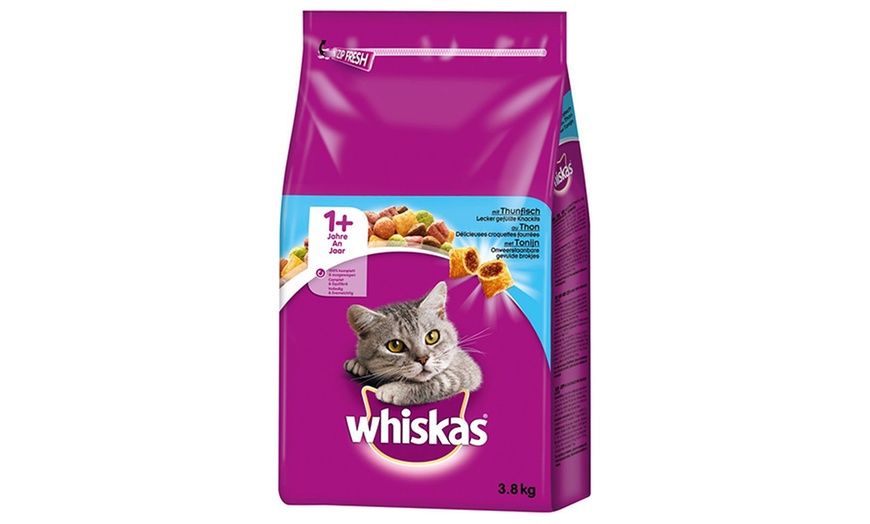 Image 4: 3 3.8kg Packs of Whiskas Dry Food