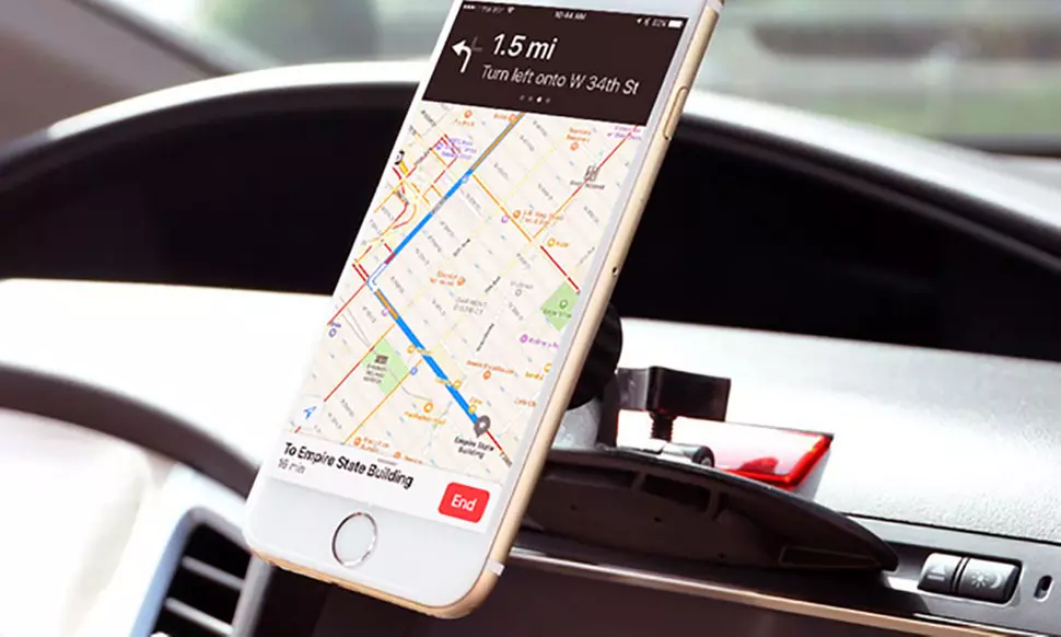 LAX Premium Magnetic CD Slot Car Mount Phone Holder - Primary Image