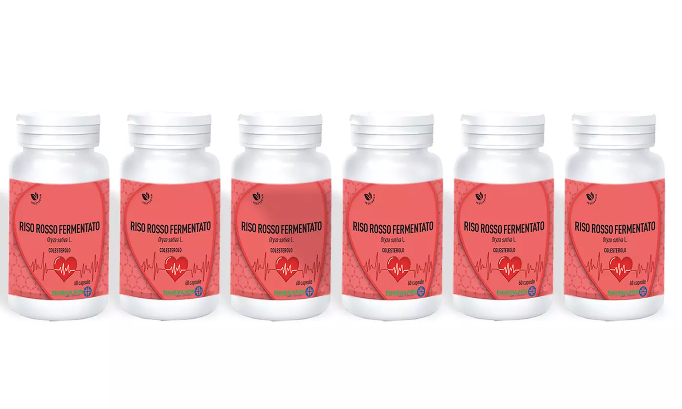 Hasta 360 cápsulas de arroz rojo fermentado con monacolina K de 450 mg cada una - Second Medium