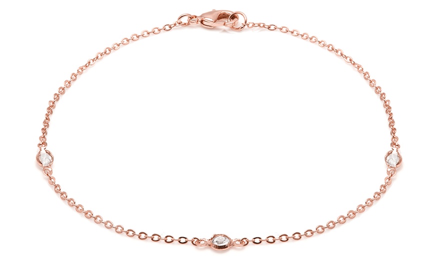 Image 3: Crystals from Swarovski® Anklet