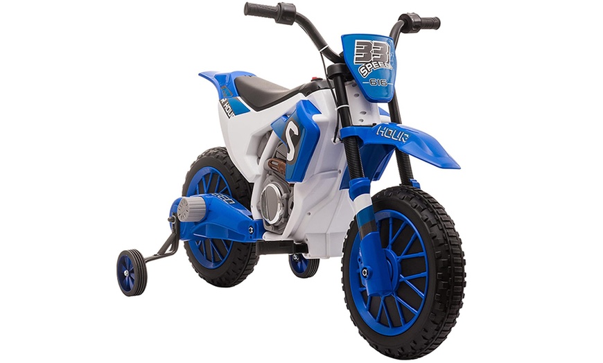 Image 3: HOMCOM Kids Electric Motorbike