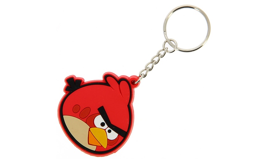 Image 3: Three Angry Birds Key Rings