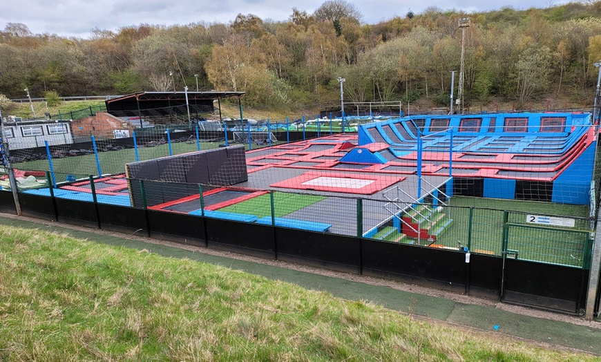 Image 1: Trampoline Session at Soccer Zone Halesowen