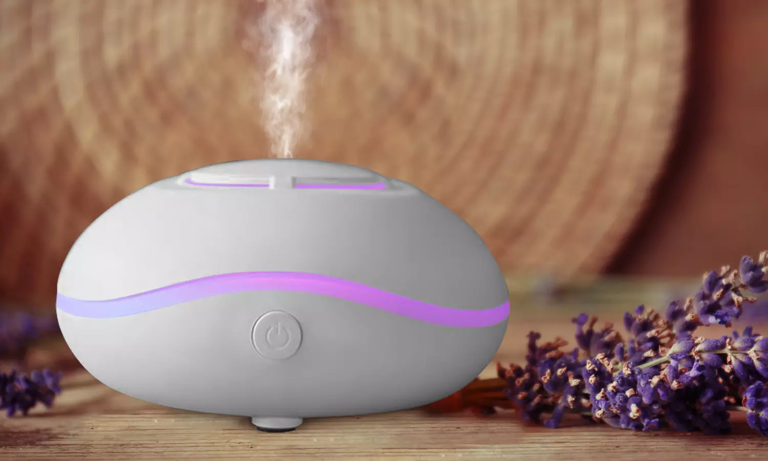 Portable Mini Essential Oil Diffuser with Optional 2 Assorted Oils  - Second Medium