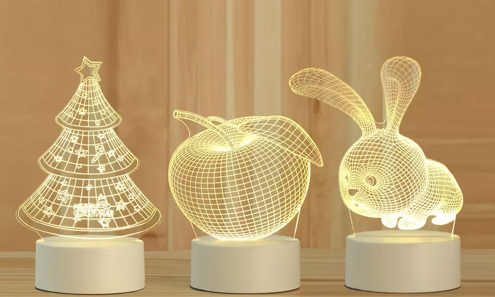 3D Illusions-Nachtlicht