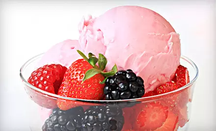 $5 for $10 Worth of Locally Made Frozen Yogurt and Toppings at Froyo Nation at Daynight Donuts - Primary Image