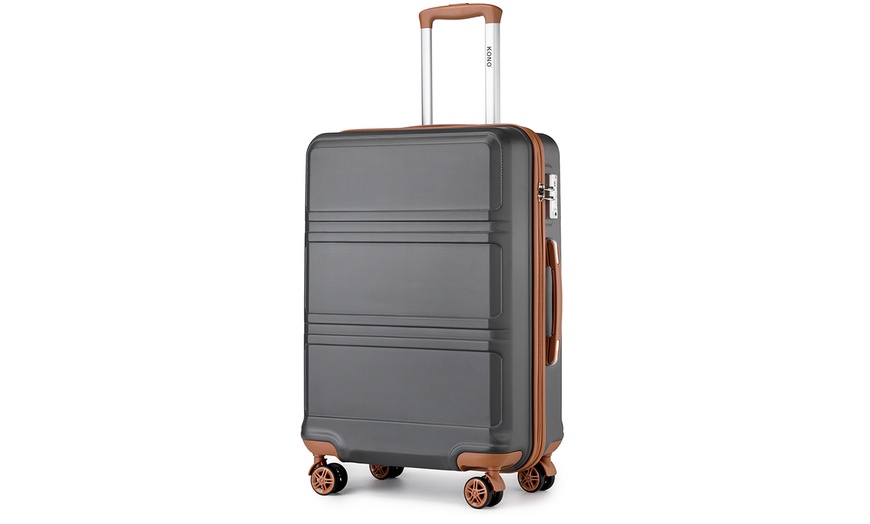 Image 13: Up to Four Hard Shell ABS Suitcases