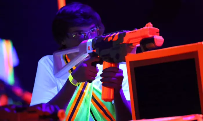 Daytime Play at Dart Warz (Up to 48% Off). Five Options Available. - Primary Image