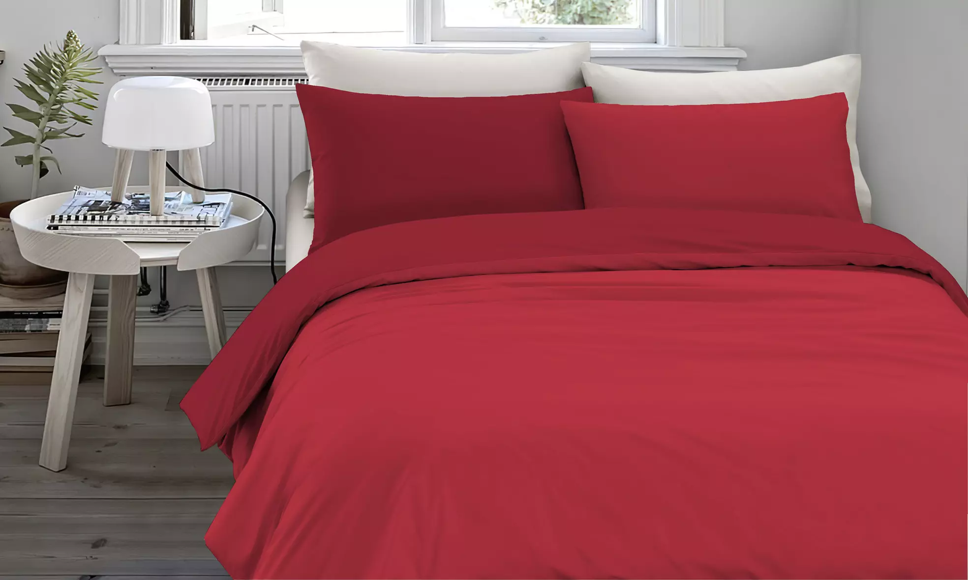 Copripiumino no stiro bicolore