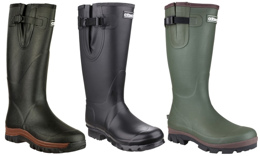 Image 1: Men's Wellies Boots