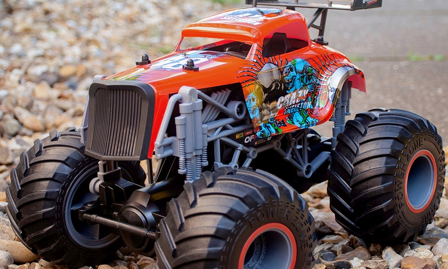 Image 1: RED5 Remote-Controlled Monster Truck 1:16 Scale; 15 km/h Top Speed