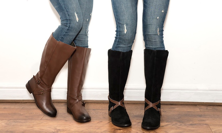 Image 1: Botas de equitación para mujer