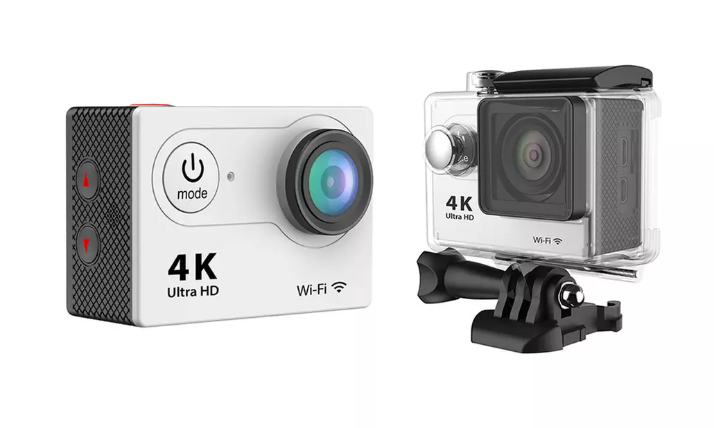 iPM 4K Ultra HD 12MP Action Camera with WiFi and Waterproof Case - Second Medium