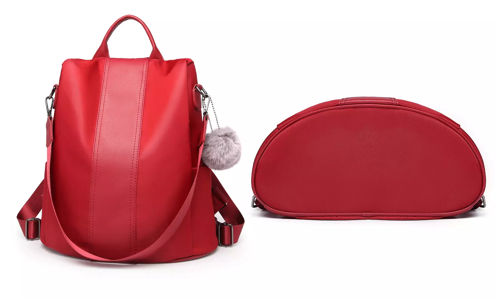 Clearance Miss Lulu Women Two Way Backpack Shoulder Bag