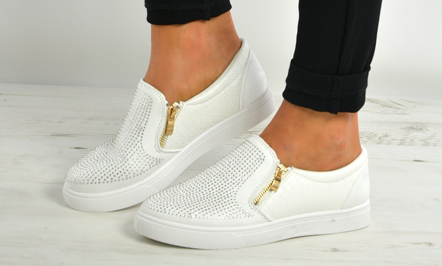 Image 19: Women's Slip-On Trainers