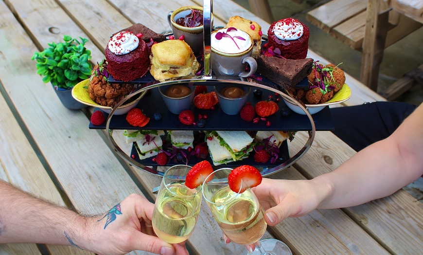 Image 1: Savor Afternoon Tea with Prosecco for Two, Three, or Four People