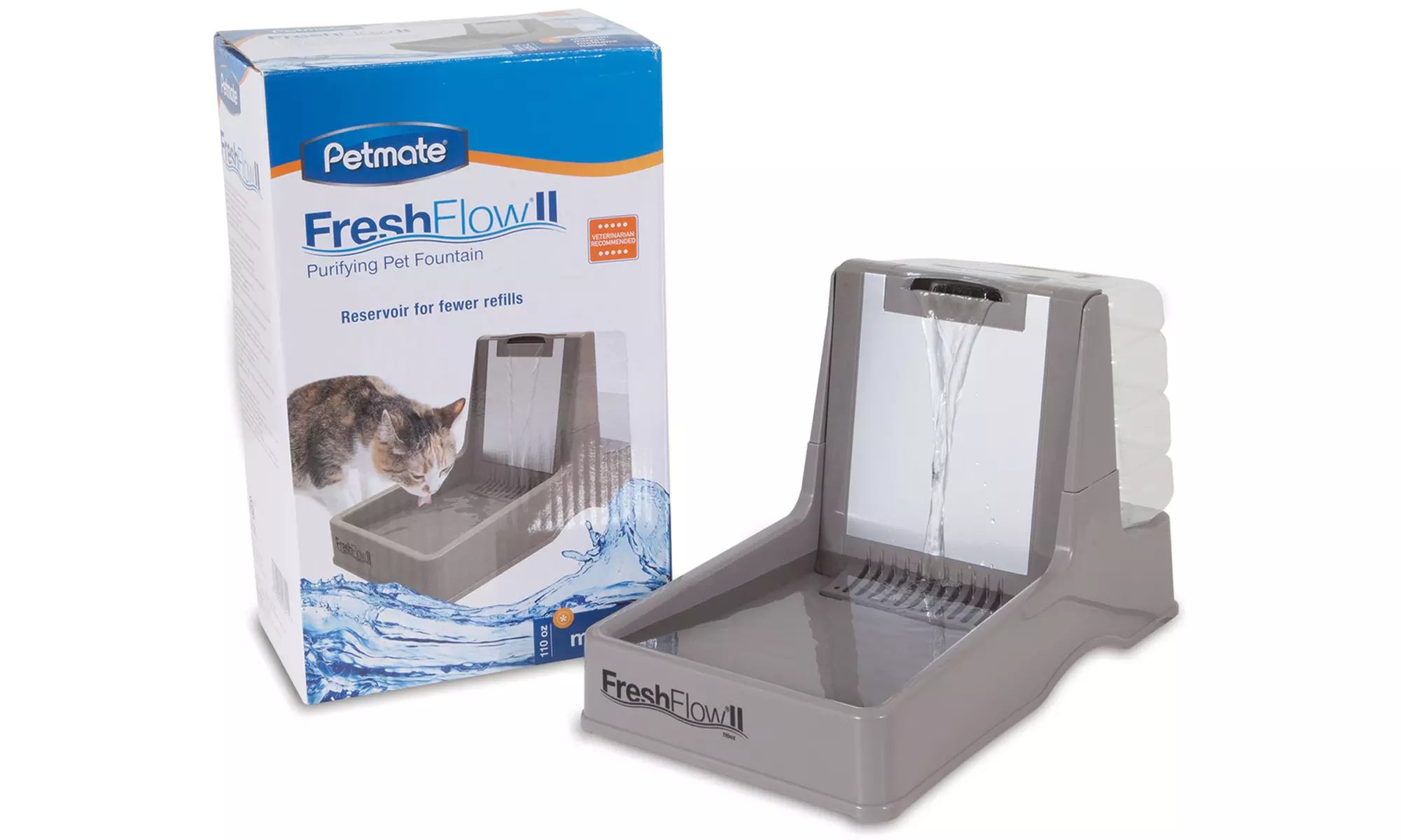 Petmate Fresh Flow II Water Fountain for Pets - Primary Image