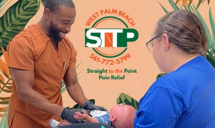One 30 Min Therapeutic Massage + Chiropractic Assesment - Straight to the Point Dry Needling
