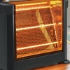 Image 1: Estufa eléctrica de cuarzo con infrarrojos con potencia ajustable