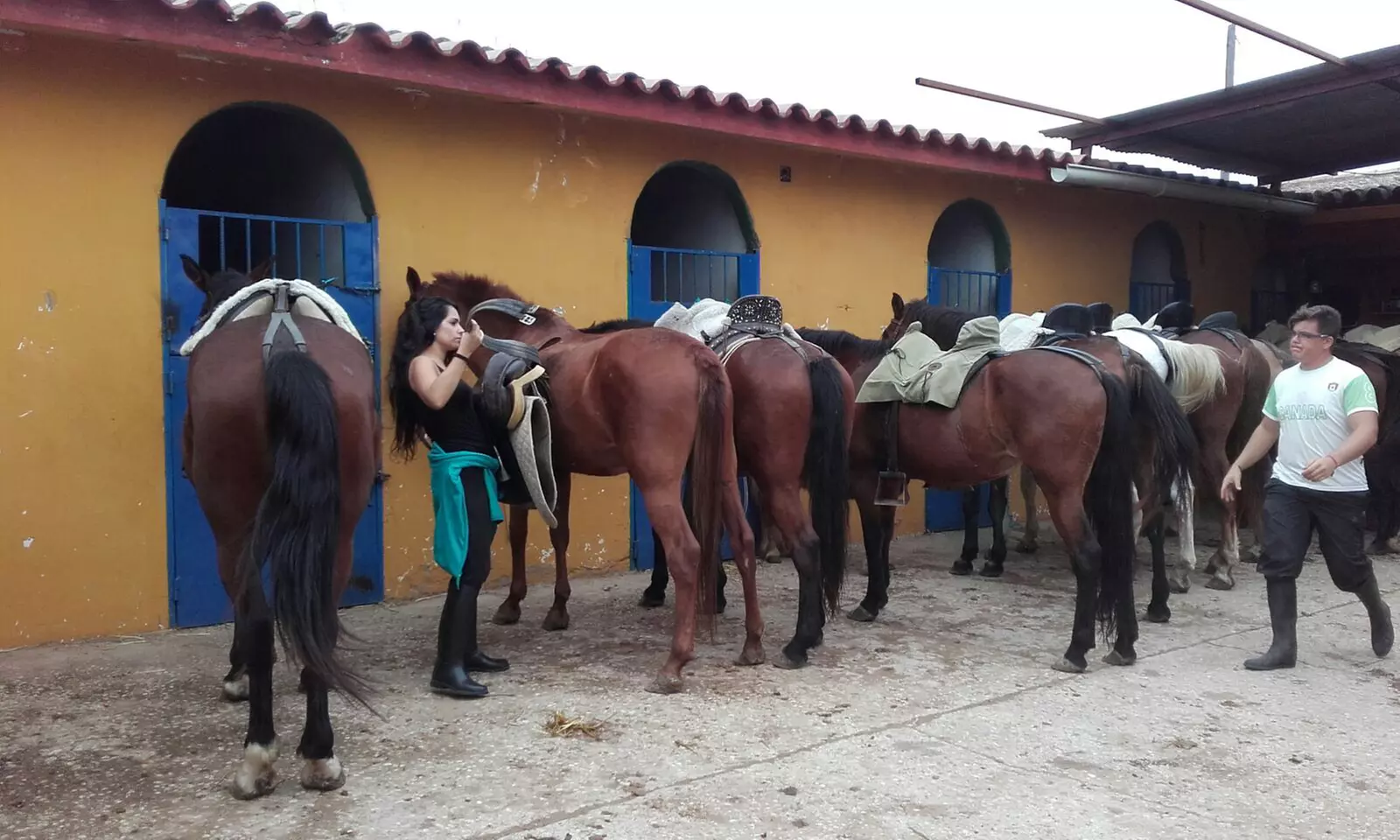 Ruta a caballo para 2 o 4 personas en La Suara
