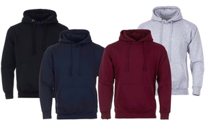 Men's Plain Pullover Twin Pack Hoodie