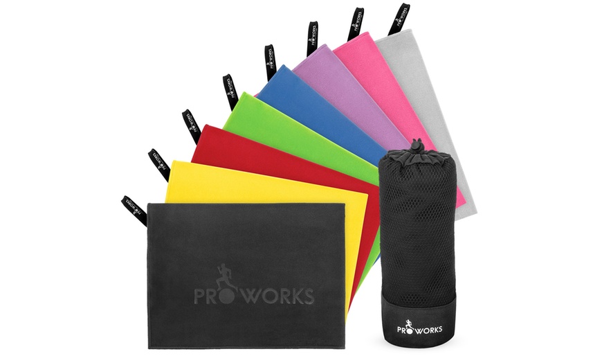 Image 43: Proworks Microfibre Towel