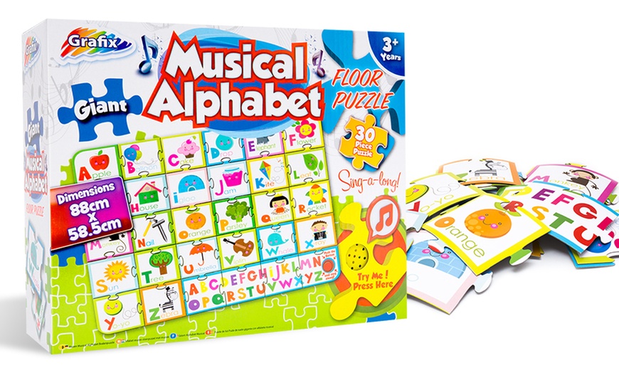 Image 5: Musical Alphabet Floor Puzzle