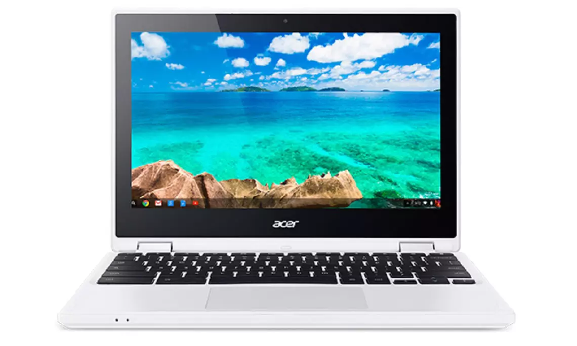Acer 11.6" Chromebook R11 with Intel Celeron N3060 Processor, 4GB RAM, and 16GB Flash Storage (Manufacturer Refurbished) - Primary Image