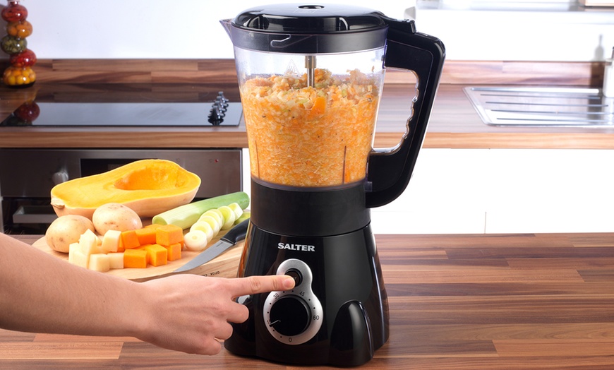 Salter Electric Chunky Smooth Soup Maker Smoothie Blender 4