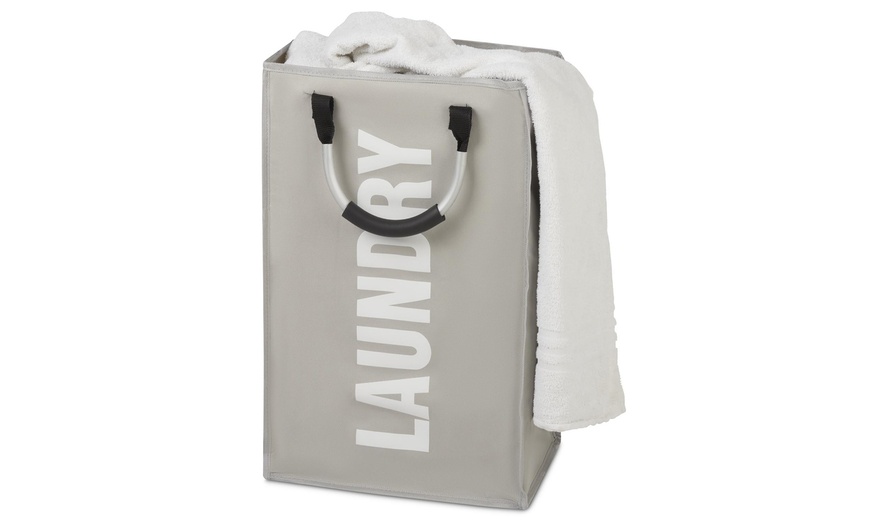 Image 17: Vinsani Laundry Basket with Handles