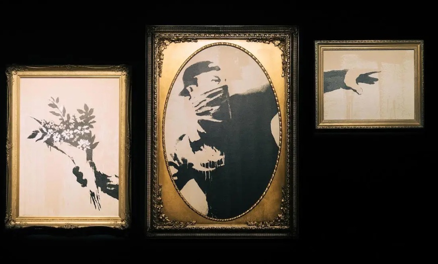 Image 5: The Art of Banksy: Passes for A Journey Through Iconic Artistry
