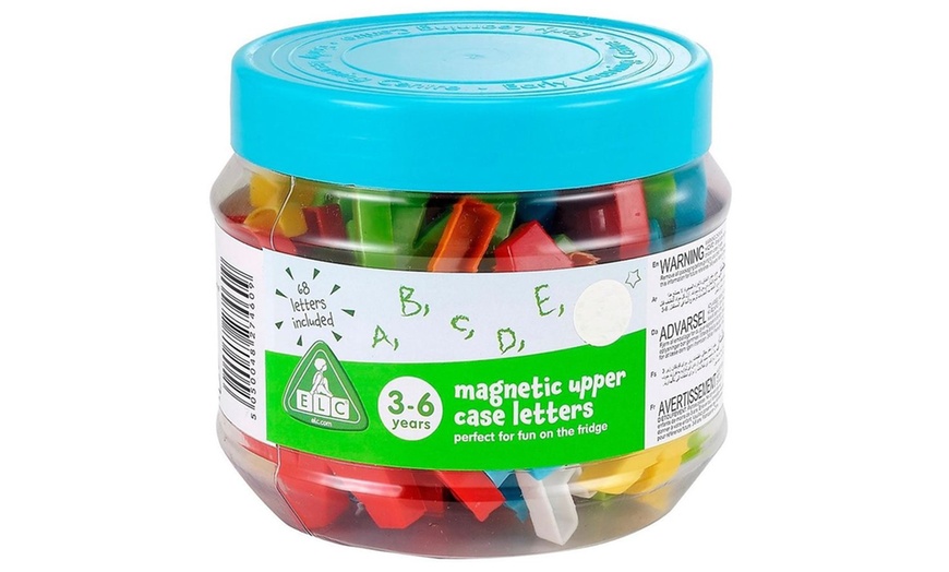 Image 2: ELC Magnetic Upper Letters