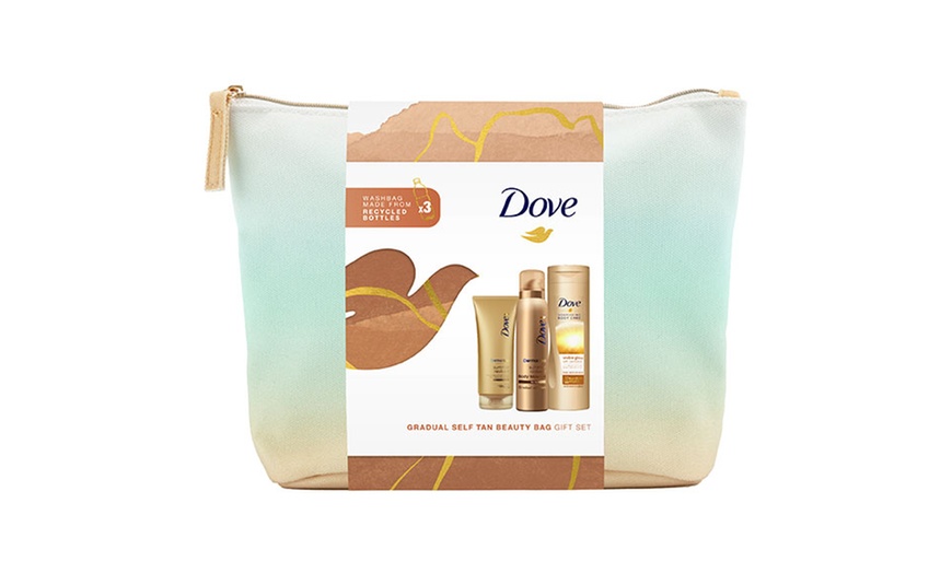 Image 3: Dove Gradual Self-Tan Beauty Bag Gift Set