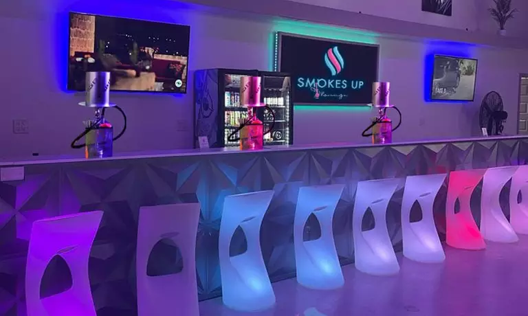 Hookah Rental with One or Unlimited Refills, or Wine or Champagne at Smokes Up Miami (Up to 25% Off) - Primary Image