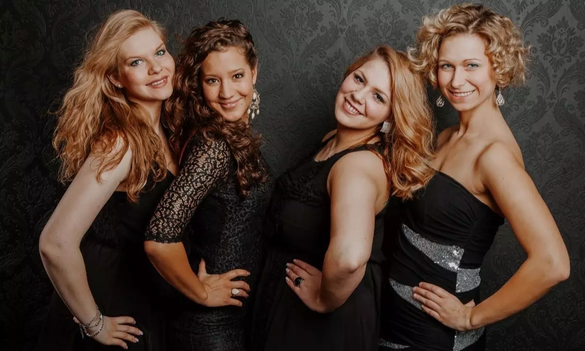 Freunde-Fotoshooting