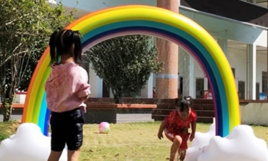 Image 4: Inflatable Rainbow Sprinkler