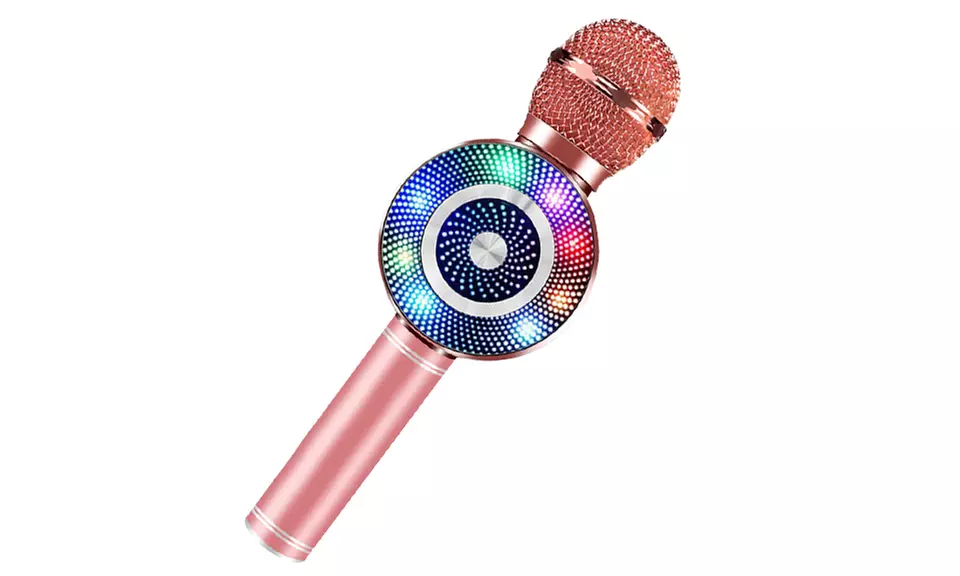 Microphone 3en1 de karaoké Bluetooth compatible avec smartphones - Second Medium