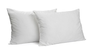 Two Goose Feather Pillows 1000gsm