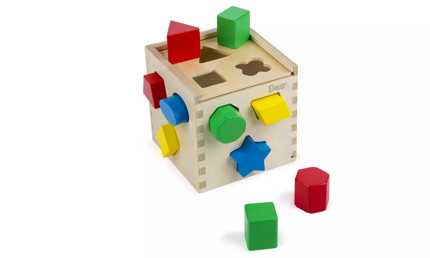Melissa And Doug Personalized Shape Sorting Cube from 1-800-Housewares.com (29% Off) - Primary Image