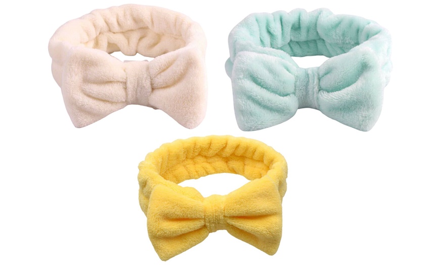 Image 20: Bow Plush Headband