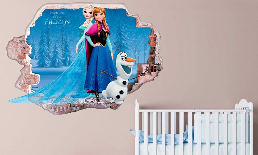 Image 3: Disney's Frozen Vinyl Wall Decals