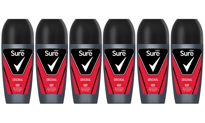 Image 3: Sure Men Anti-Perspirant Roll On Deo Original or Sensitive 50ml