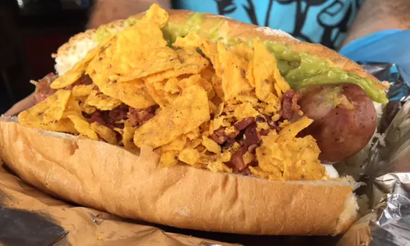 Gourmet Sausage and Shaved Ice at Left Coast Sausage Worx (Up to 38% Off - Primary Image