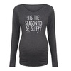 Image 7: Bloom Maternity: Women's Maternity Nap Queen Long Sleeve Tee