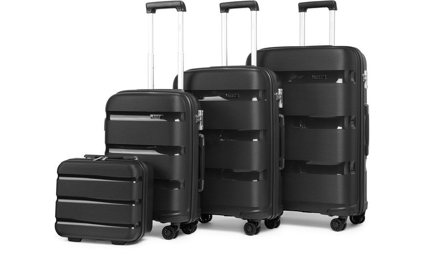 Image 2: Valise rigide PP avec serrure TSA