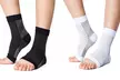 1 ou 2 paires de chaussettes de compression anti-fatigue ouvertes aux orteils - Second Medium