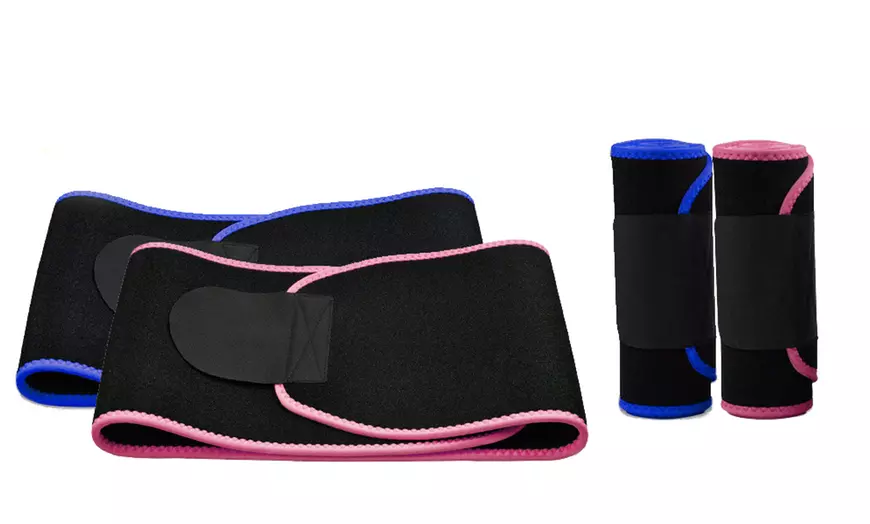 Image 8: Neoprene Sweat Waist Trainer