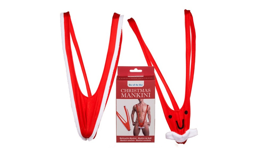 Image 1: Christmas Mankini