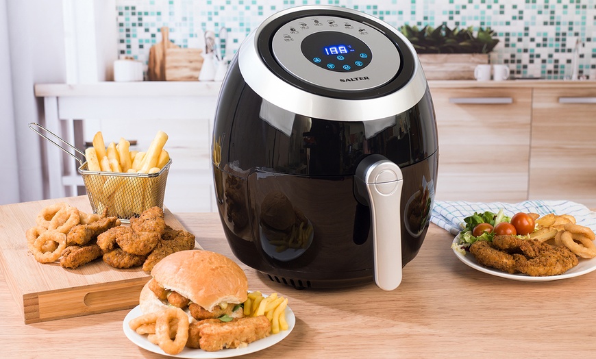 Image 1: Salter Digital Hot Air Fryer